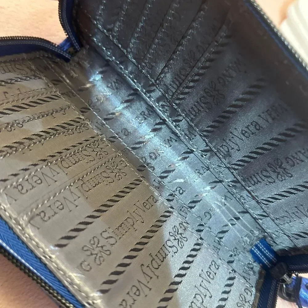 Vera-wang Women's Blue Wallet-purses